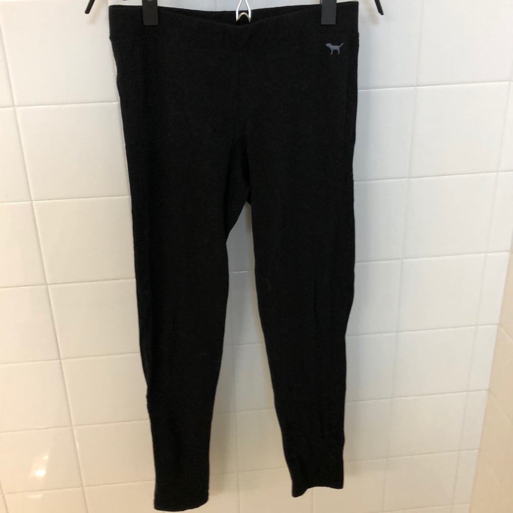 Victoria Secret Pink black leggings